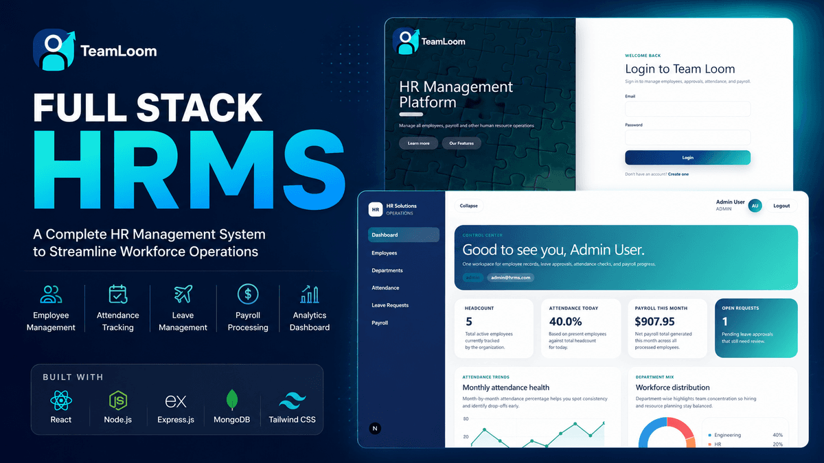 TeamLoom HRMS Platform